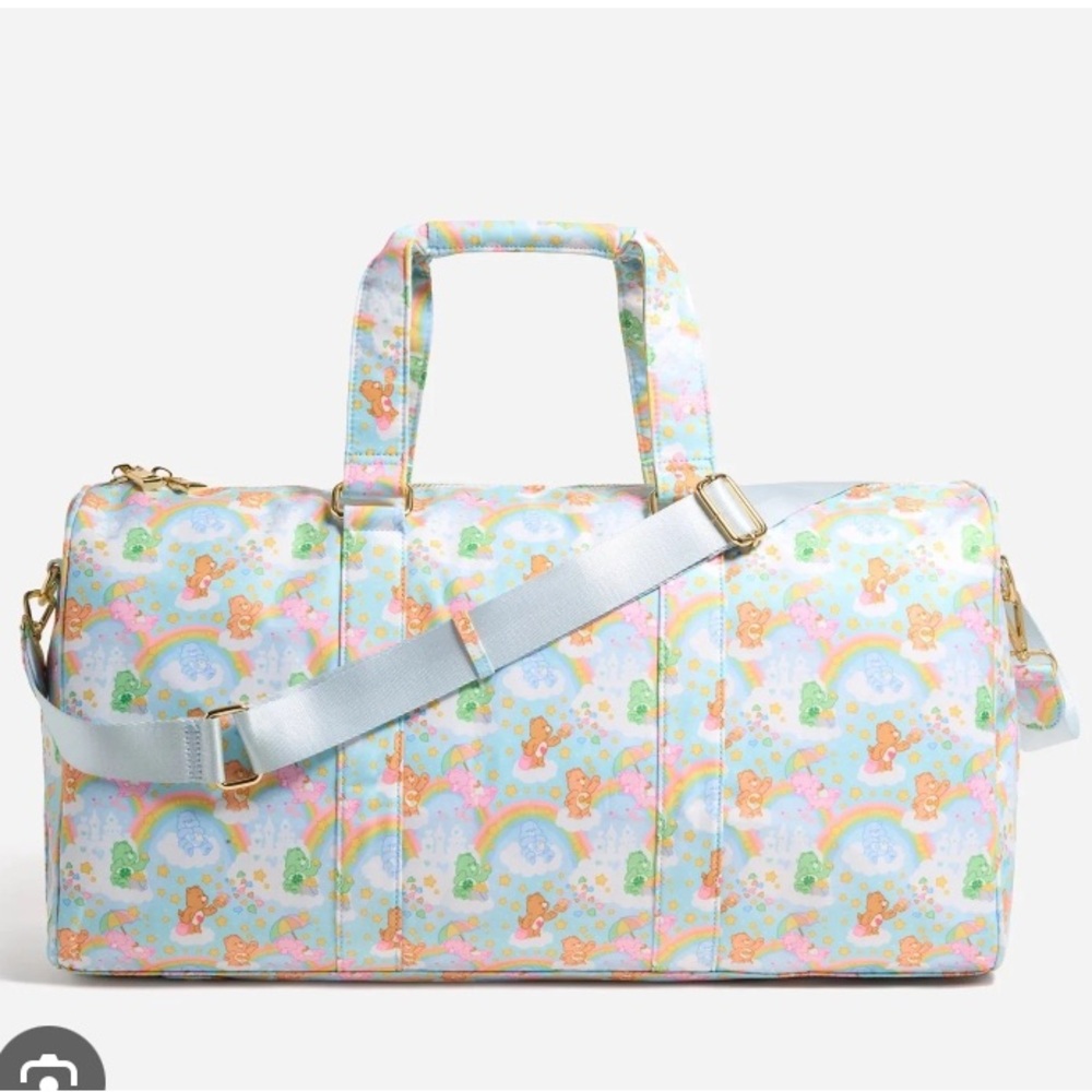 Stoney Clover Lane x Care Bears weekender duffel bag - NWT